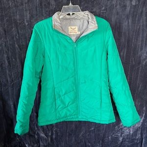 Green Puff Jacket (M)